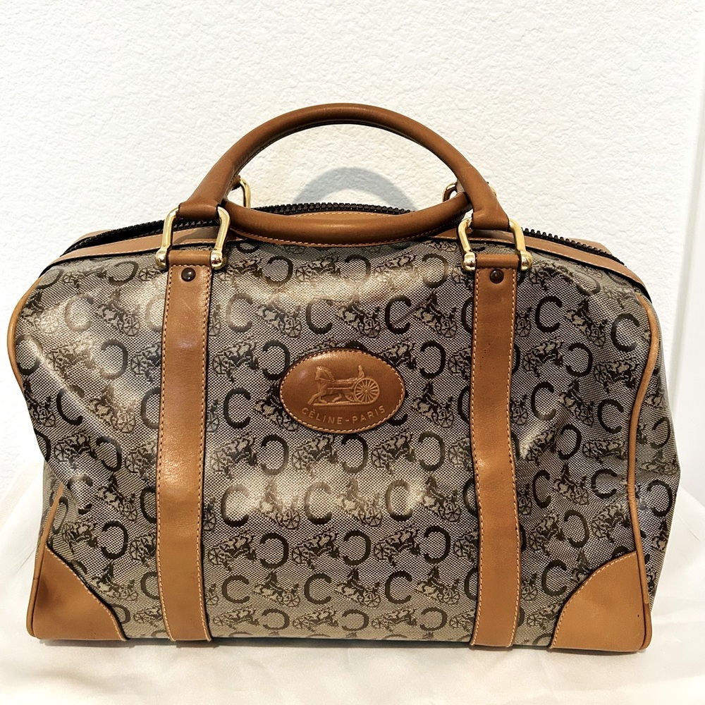 CELINE Boston Bag (Squared) Vintage